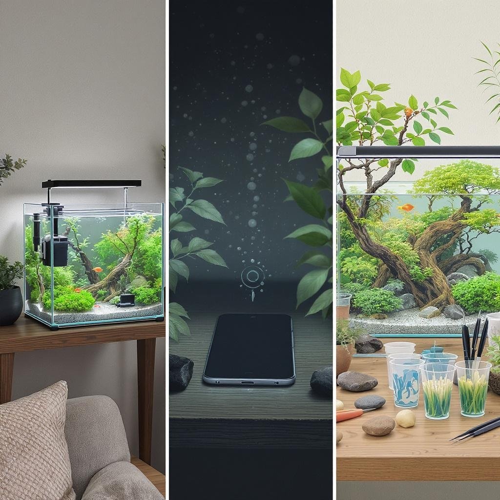 Tendências que estão a moldar a aquariofilia