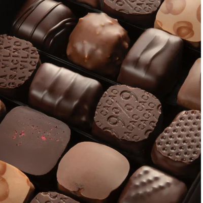 Caixa de Bombons de Chocolate Noir & Lait nº 28 305g - Cluizel