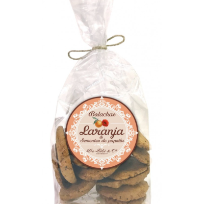 Bolachas Artesanais de Laranja e Sementes de Papoila - De Lili Gourmet