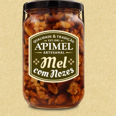 Mel com Nozes 230g - Apimel