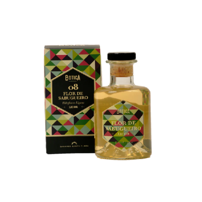 Licor Botica o8 Flor de Sabugueiro "Sabores Santa Clara" 5cl