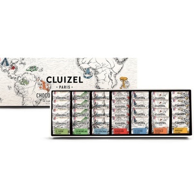 Caixa Quadradinhos de Chocolate Plantation N°28 140g