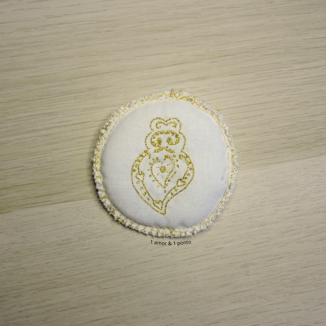 Pin coração d'ouro