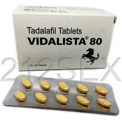 Vidalista® 80 (Genérico Cialis)