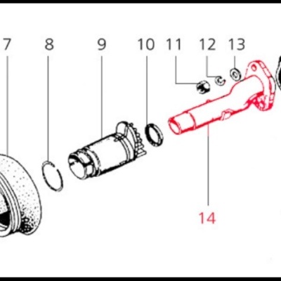 Colector de admissão ar para Vespa