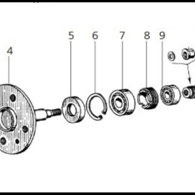 Tampa de fecho braço da suspensão para Vespa