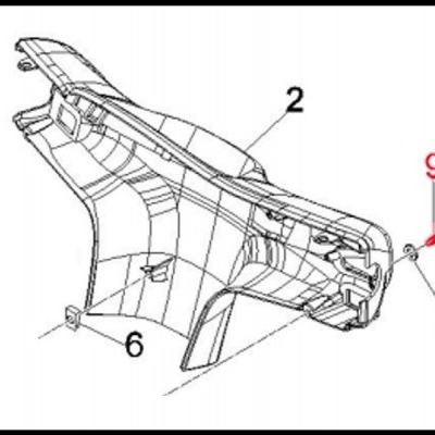 Parafuso de aço; conta kilometros; cabeça bombeada para Vespa