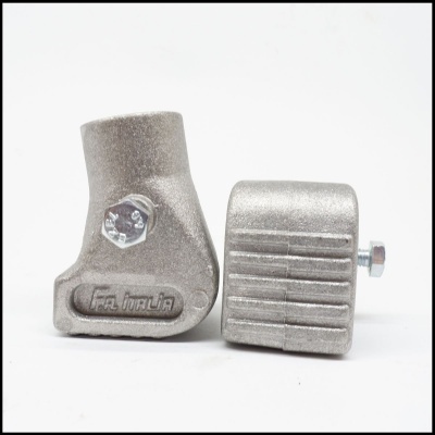 Pés descanso alumínio escovado para Vespa