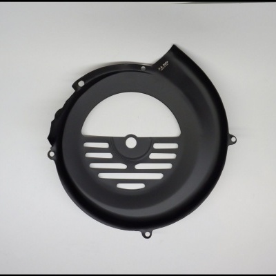 Tampa volante motor preta para Vespa
