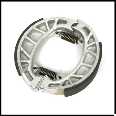 Sapatas de travão circulares metálicas com molas