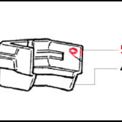 Freio para proteção contra salpicos para Vespa