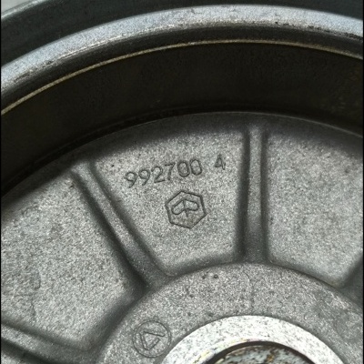 Tambor do travão traseiro para Vespa