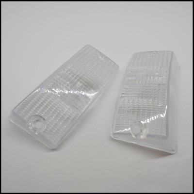 Vidros piscas frente "transparentes" para Vespa