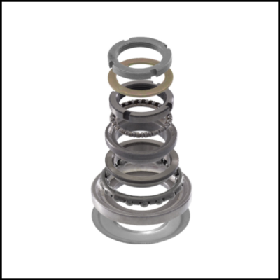 Jogo rolamentos de esferas direção em cima/em baixo para Vespa