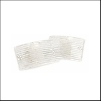 Kit de vidros pisca BOSATTA frente para Vespa