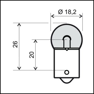 Lâmpada iluminação para Vespa