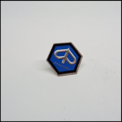 Emblema PIAGGIO hexagonal nariz para Vespa