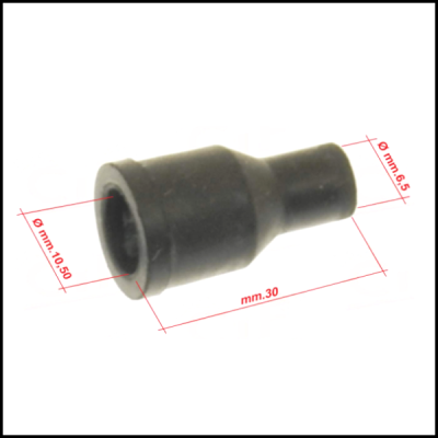 Tampa de borracha para cabo de ignição para Vespa