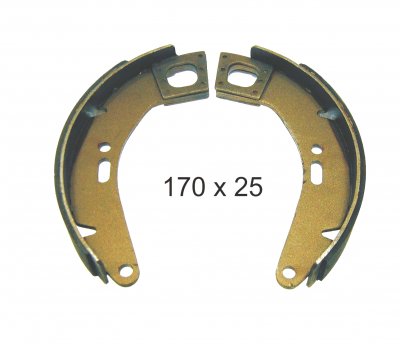 Maxilas de travão NEWFREN 10", frontal para Vespa