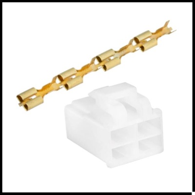 Conector/ficha ligação para regulador de corrente universal