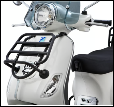Suporte bagagem frontal para Vespa