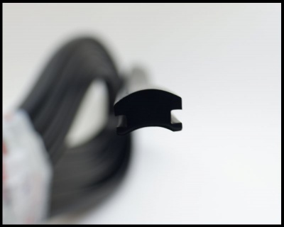 Borracha de calhas para Vespa