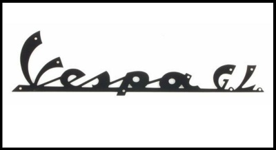 Legenda "Vespa GL" avental frontal para Vespa