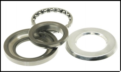 Jogo rolamentos de esferas direção inferior para Vespa