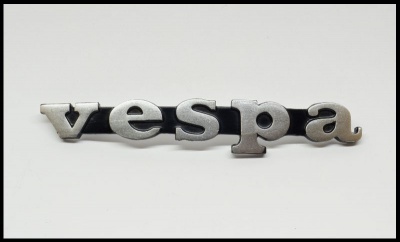 Legenda "Vespa" avental frontal para Vespa