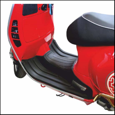 Tapete pousa pés borracha para Vespa