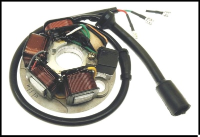 Prato de bobines/estator elétrico para Vespa