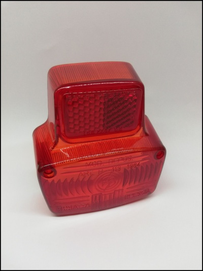 Vidro farolim BOSATTA "rústico pequeno" para Vespa