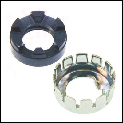 Kit fêmea castelada aço e anilha para embraiagem para Vespa