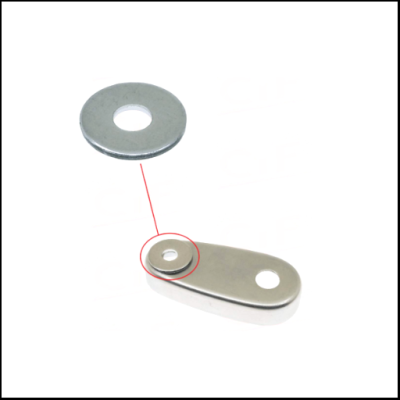 Anilha parafuso amortecedor frontal, em baixo para Vespa