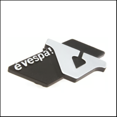 Legenda "éVespa!" do porta luvas para Vespa