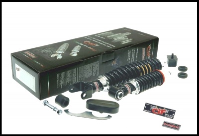 Kit de amortecedores CARBONE Sport frente & atrás para Vespa