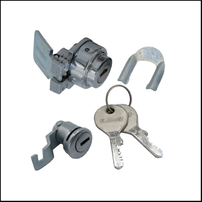 Kit de fechaduras da direção e compartimento de balon lateral para Vespa