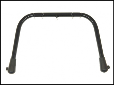 Descanso central preto para Vespa