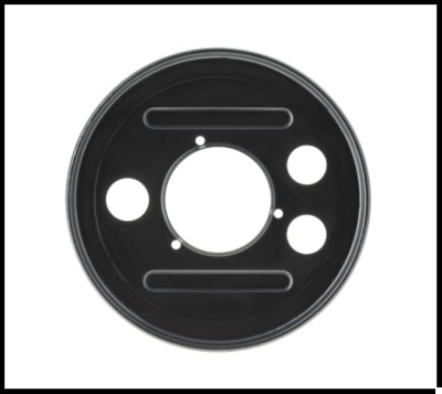 Chapa de proteção guarda pó roda traseira para Vespa