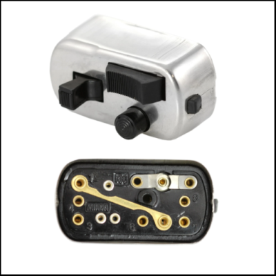 Interruptor luz para conversão 12V para Vespa