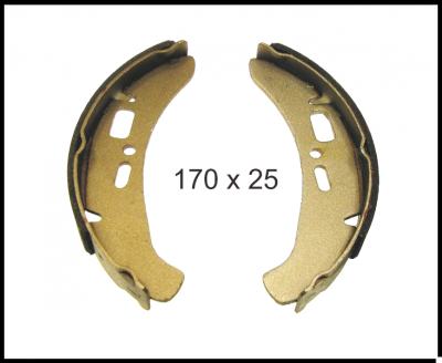 Maxilas de travão NEWFREN 10" traseiras para Vespa