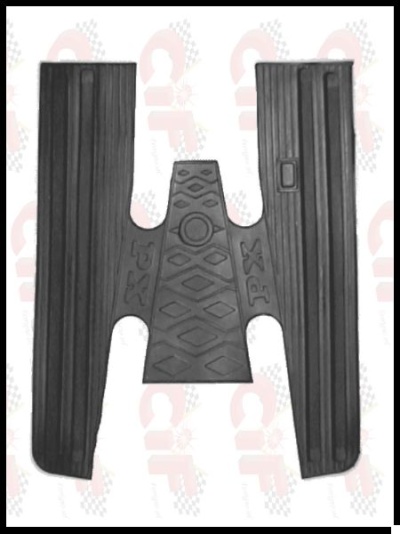 Tapete borracha para Vespa