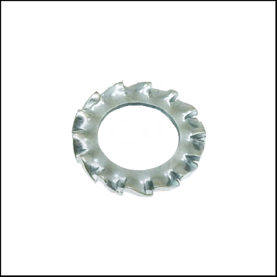 Anilha serrilhada exterior Ø mm. 7