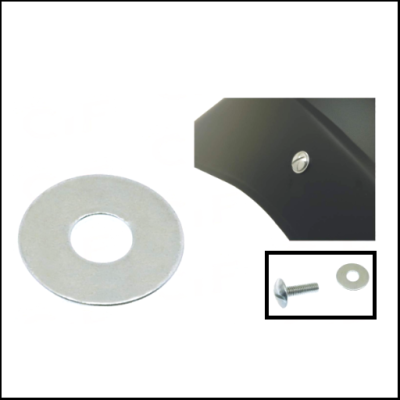 Anilha parafuso do guarda-lamas, lateral exterior para Vespa