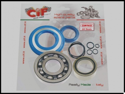 Kit jogo rolamentos cambota volante e embraiagem para Vespa