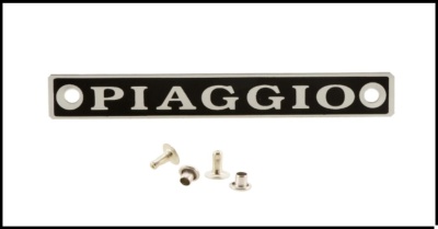 Emblema "PIAGGIO" banco para Vespa