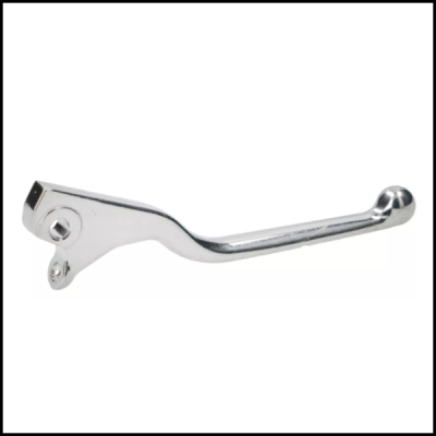 Manete metálico cromado com orifício e bola na ponta