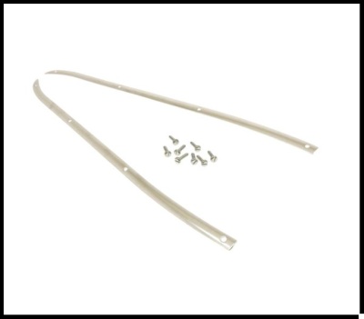 Kit calhas de estrado para tapete de borracha central para Vespa