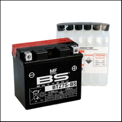 Bateria BTZ7S-BS (YTZ7S-BS)