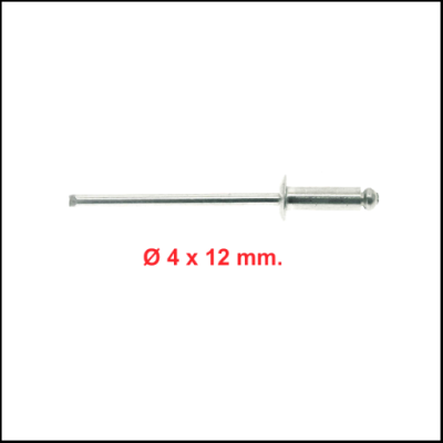 Rebite extremo de calhas para Vespa